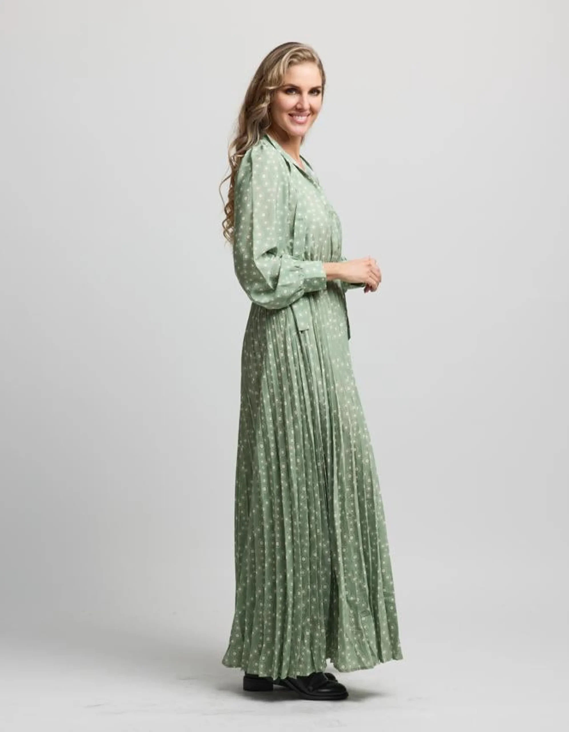 Rivington Dress - Sage Daisy