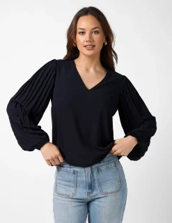 Sabine Blouse - Midnight