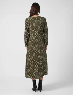Sahra Dress - Olive Mosaic