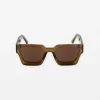 Sarena Sunglasses - Coffee