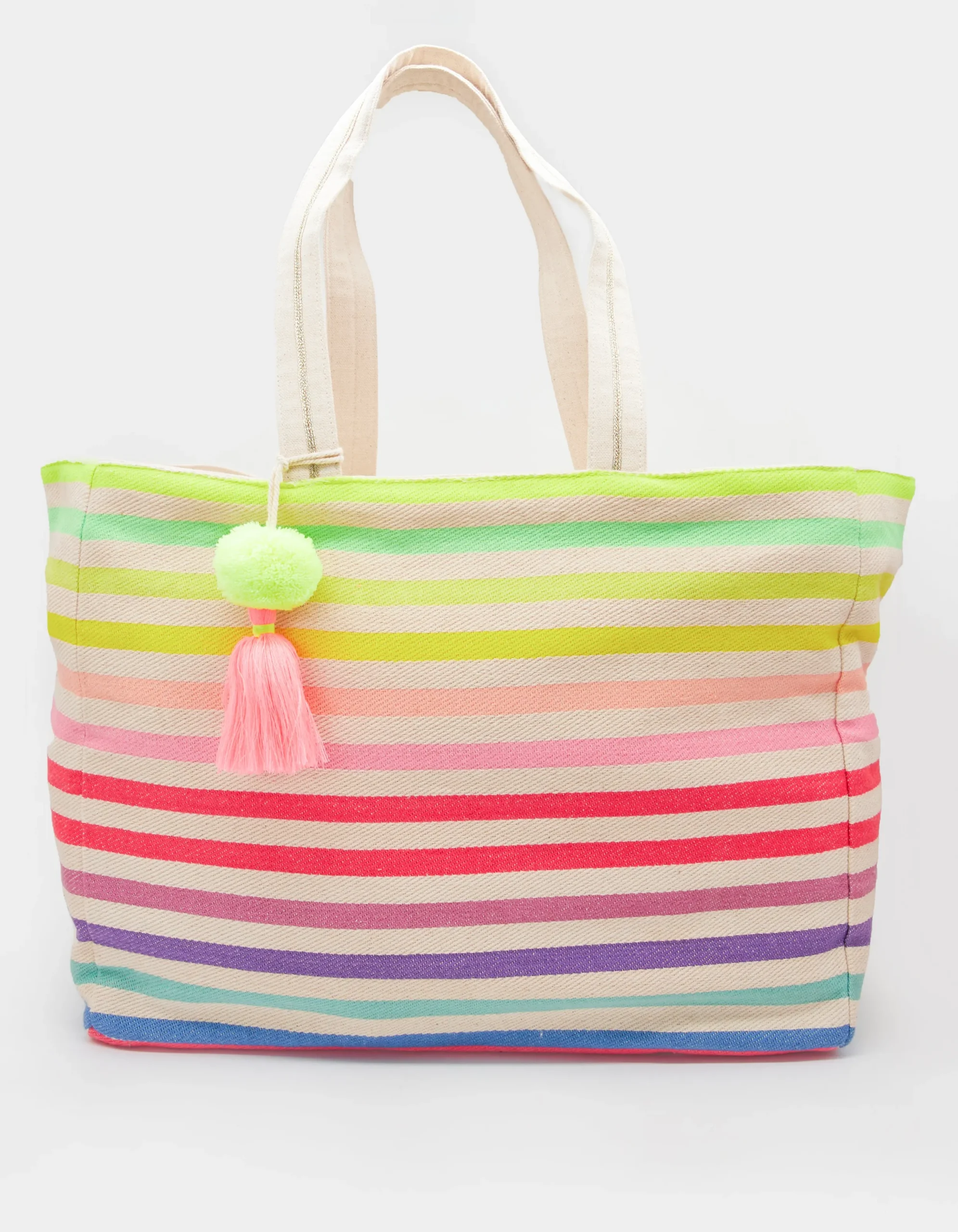 Shopper Bag - Coloured Stripes