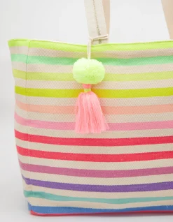 Shopper Bag - Coloured Stripes