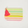 Small Pouch - Coloured Stripes