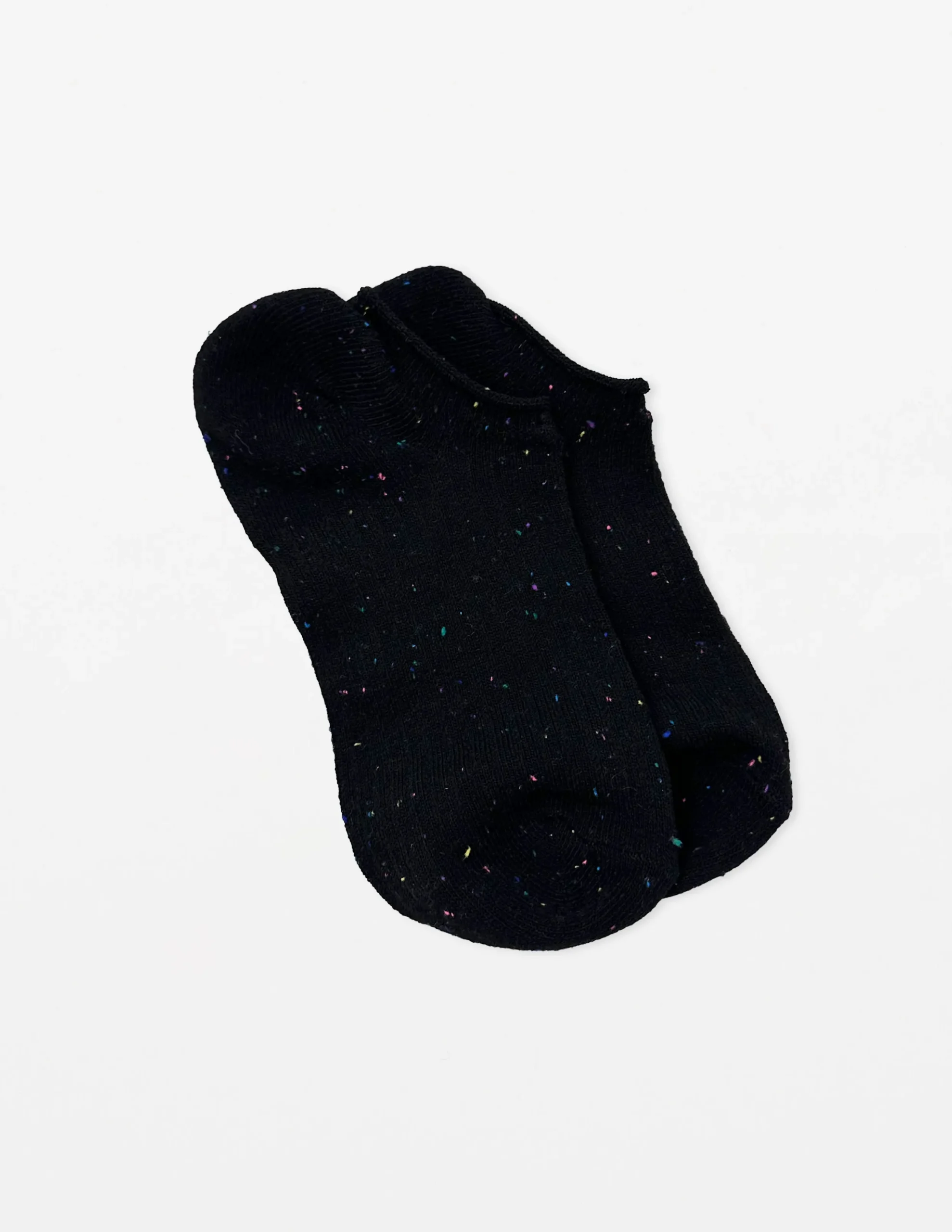 Socks Black Speckled
