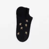 Socks Glitter Stars - Black