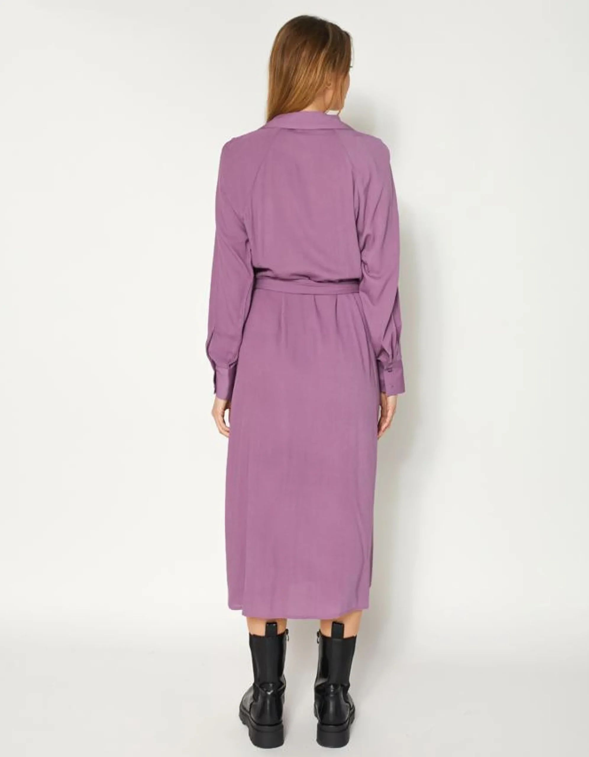 Staten Dress - Grape