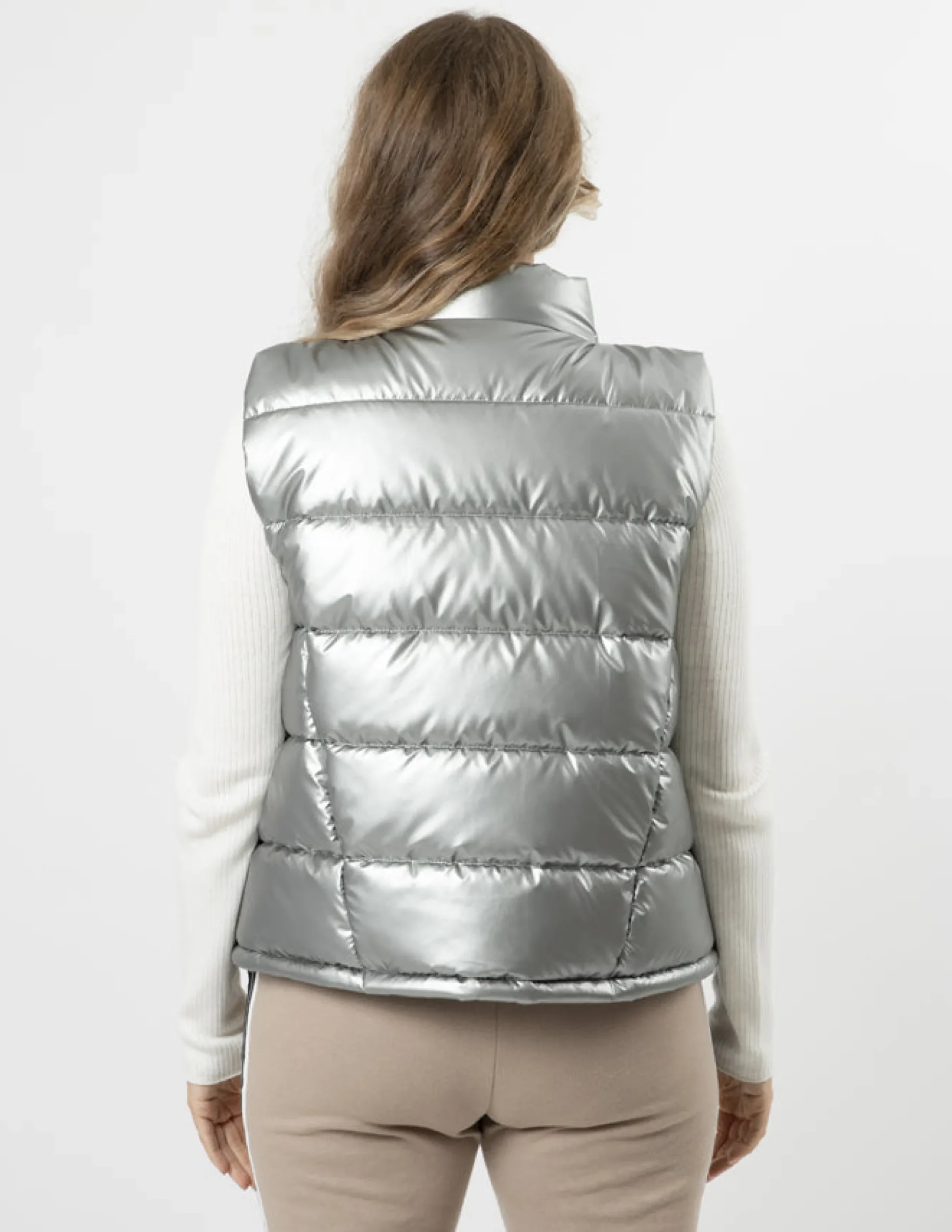 STELLA ESSENTIALS Colton Puffer - Silver