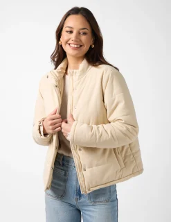 STELLA ESSENTIALS Cordelia Puffer Jacket - Natural