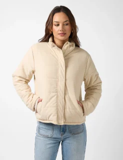 STELLA ESSENTIALS Cordelia Puffer Jacket - Natural