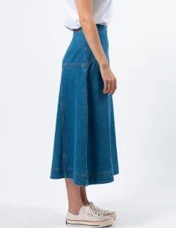 STELLA ESSENTIALS Dixie Skirt - Mid Wash