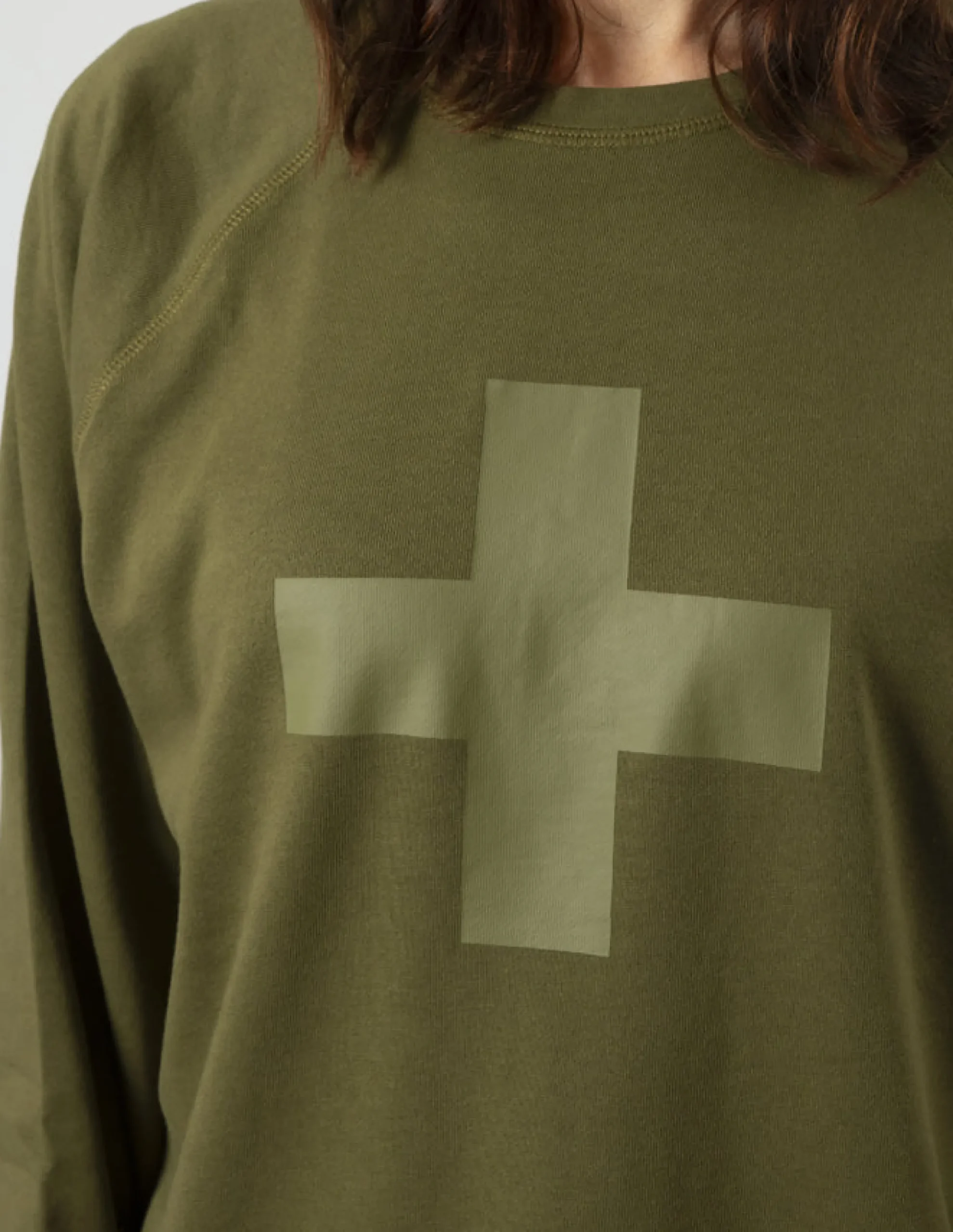 STELLA ESSENTIALS Everyday Sweater - Khaki Cross