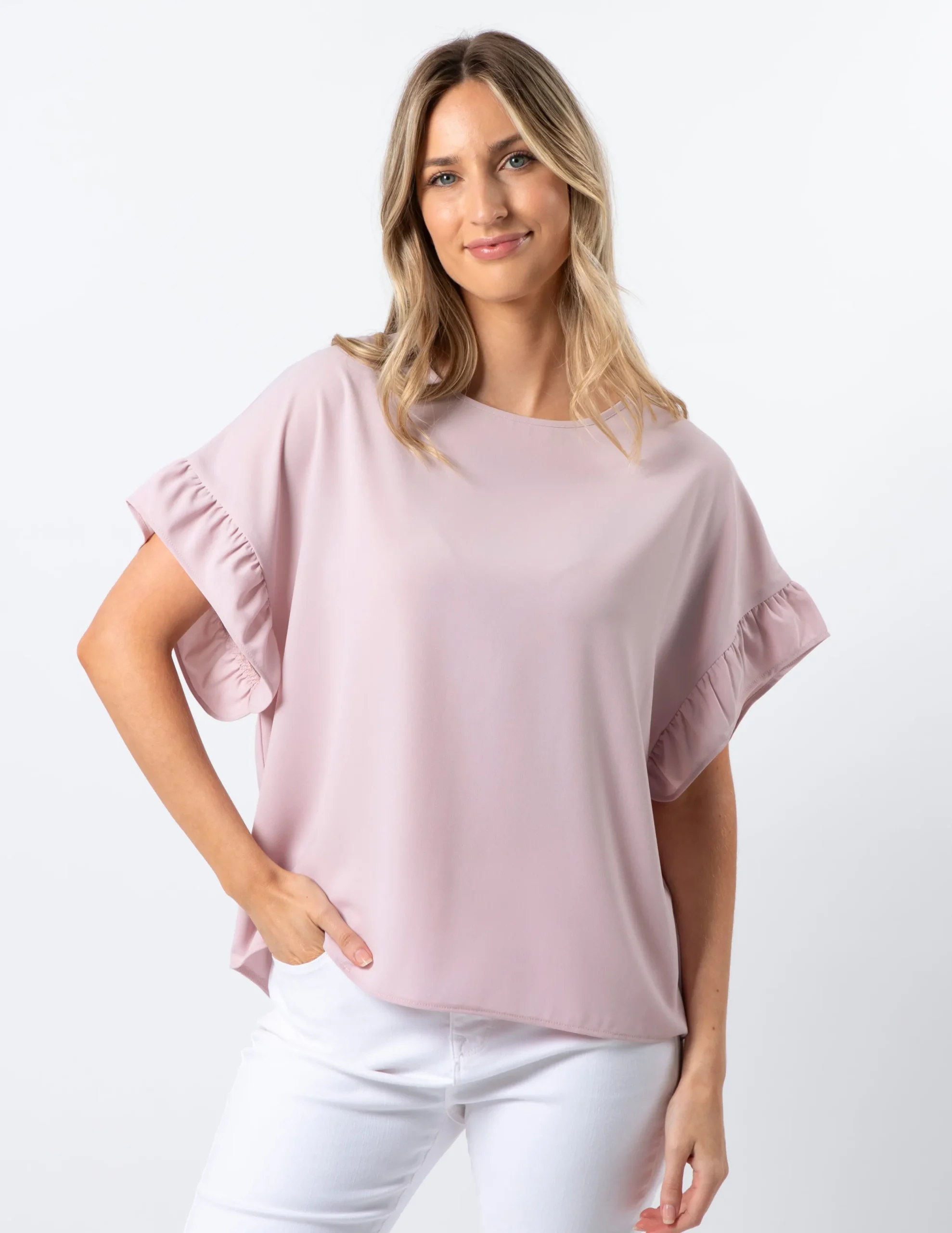 STELLA ESSENTIALS Grace Top - Blush