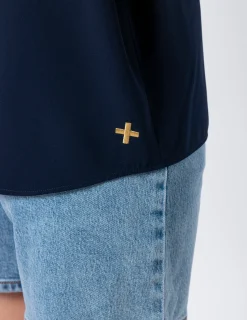 STELLA ESSENTIALS Grace Top - Navy