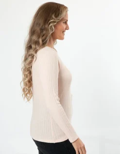 STELLA ESSENTIALS Holiday Top - Blush