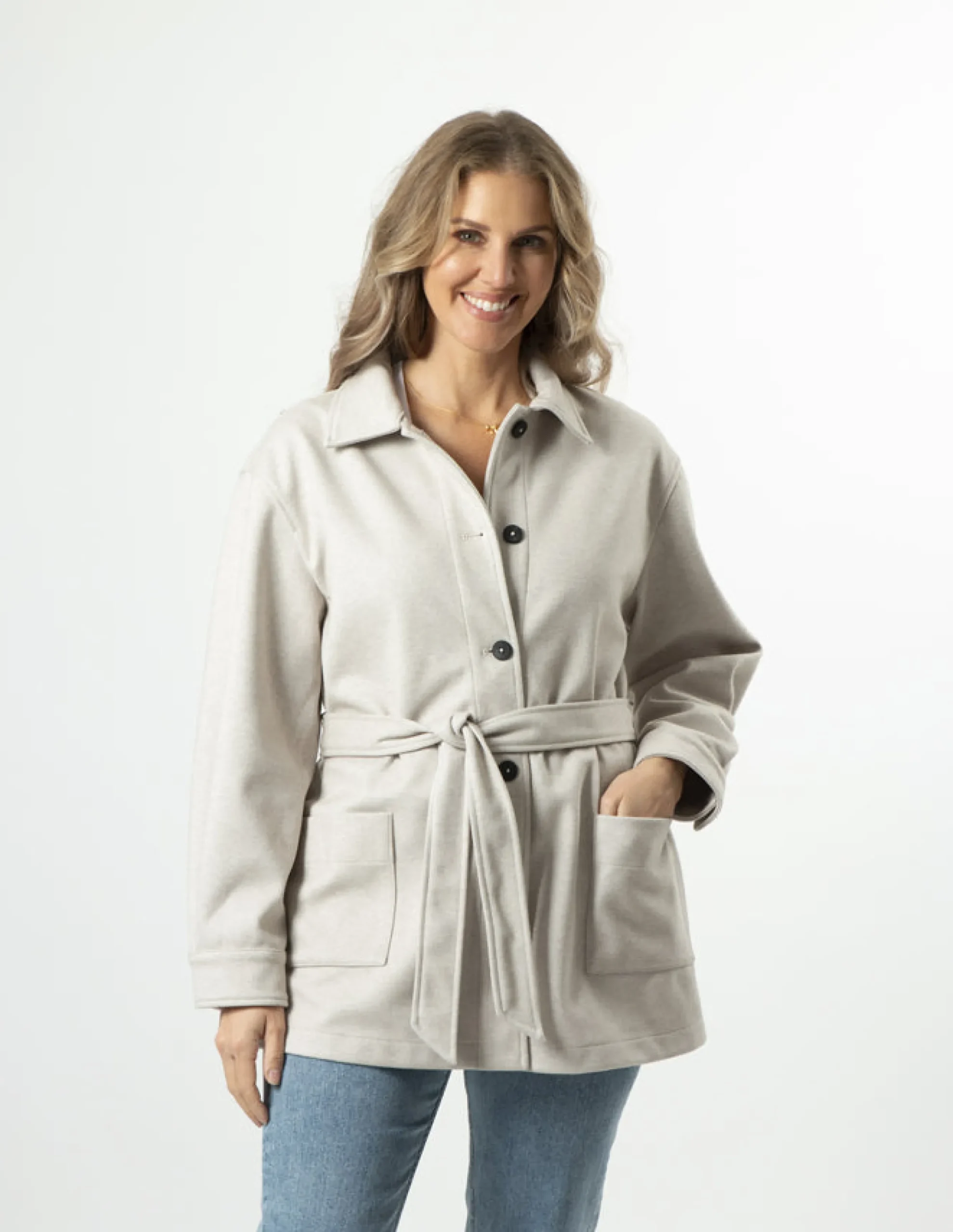 STELLA ESSENTIALS Kiki Coat - Oat