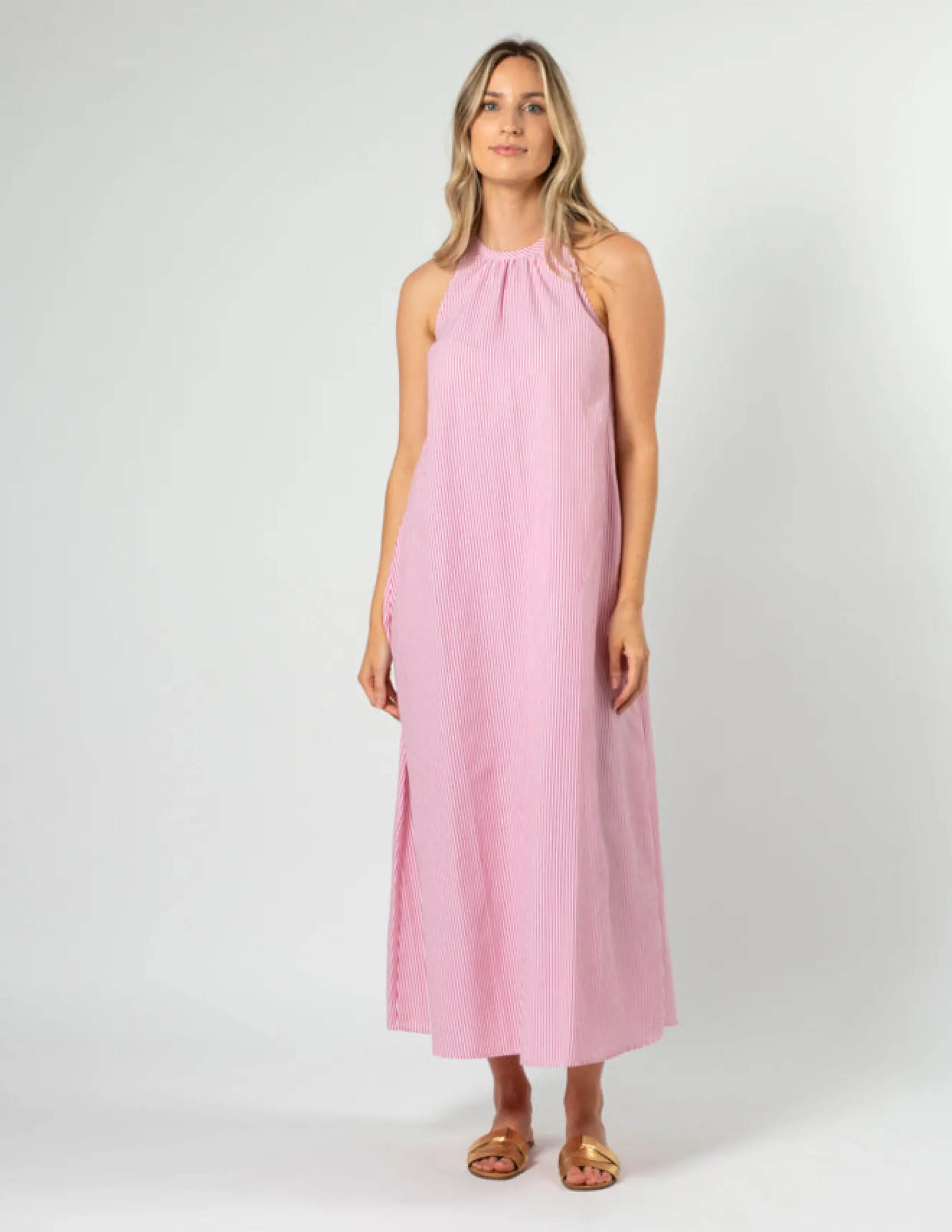 STELLA ESSENTIALS Nyla Dress - Red Stripe