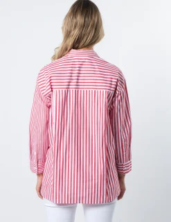 STELLA ESSENTIALS Shirt - Ruby Stripes