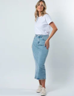 STELLA ESSENTIALS Stacy Skirt - Light Blue