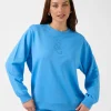 STELLA ESSENTIALS Sweater - Azure Logo