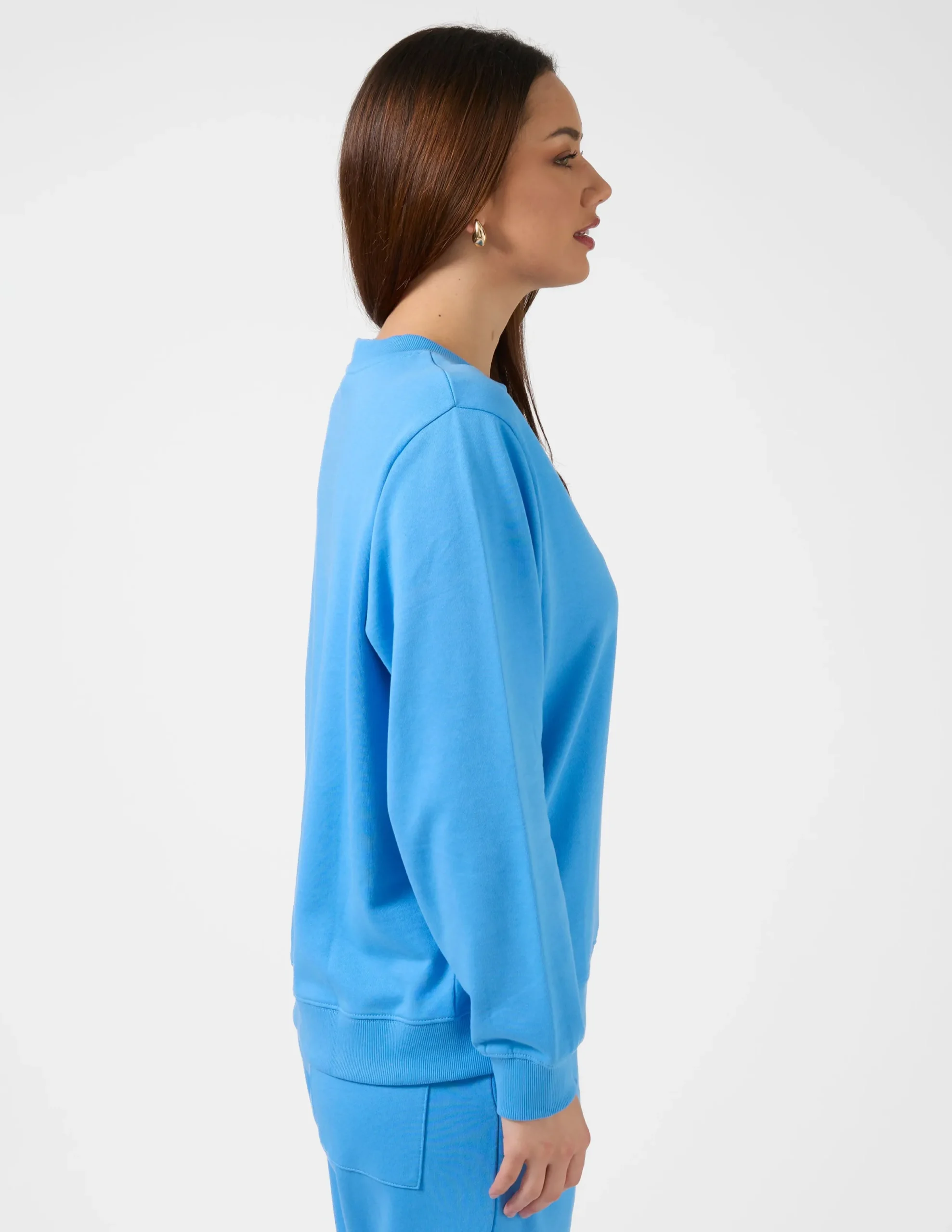 STELLA ESSENTIALS Sweater - Azure Logo