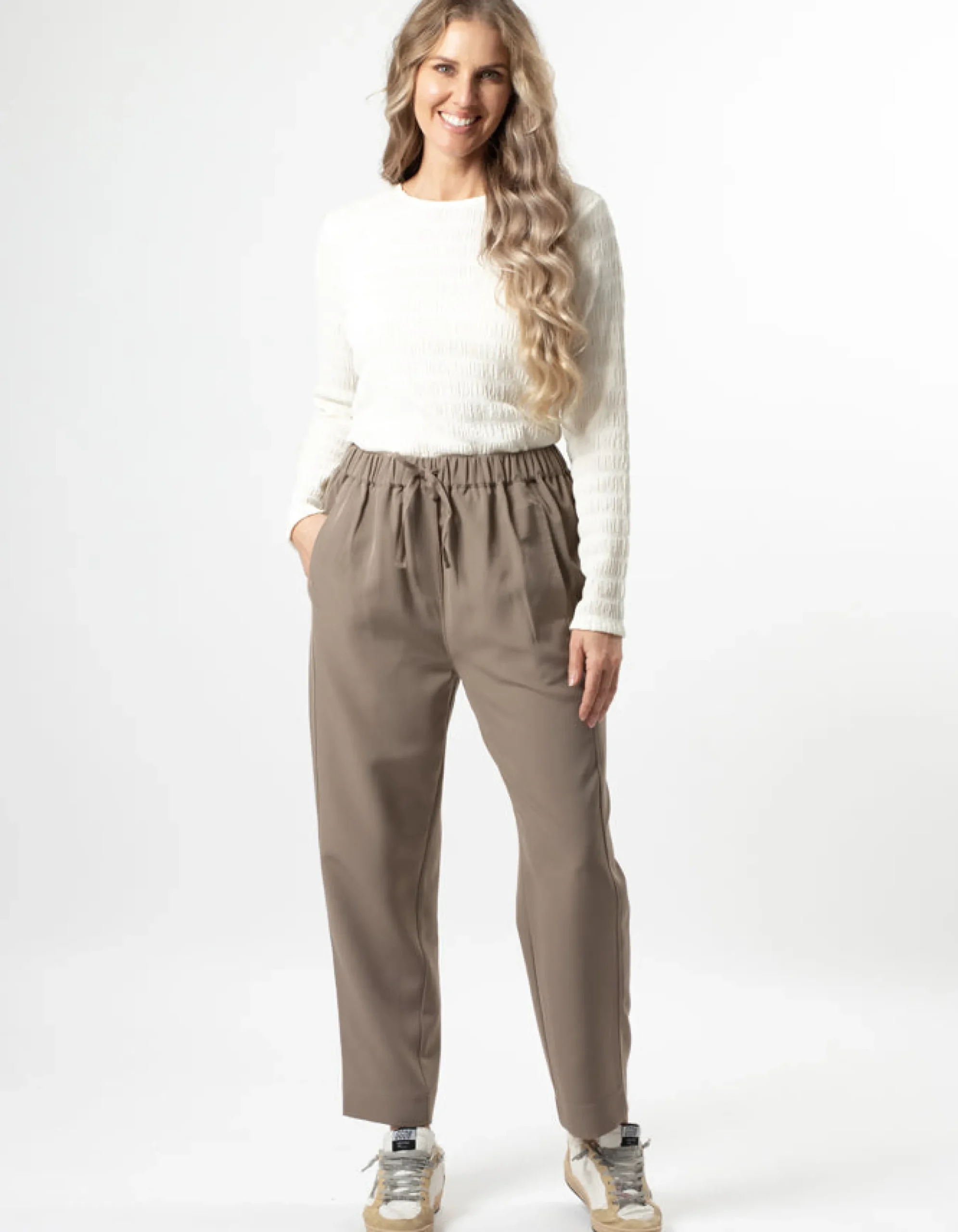 STELLA ESSENTIALS Zuki Pants - Donkey