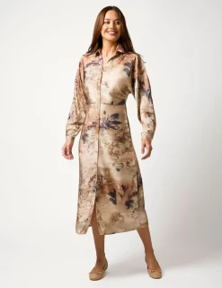 Suki Dress - Winter Watercolour