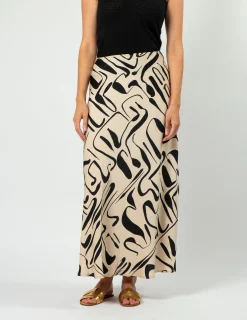 Summer Skirt - Painterly Geo