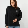 Sunday Sweater - Black XO Love