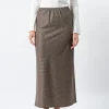 Susanna Skirt - Safari Houndstooth