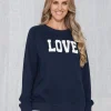 Sweater - Navy Love