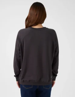 Sweater Cracked Rose - Aged Black