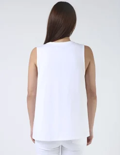 Tank - White Bow