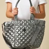 Tote Bag Quilted - Gunmetal