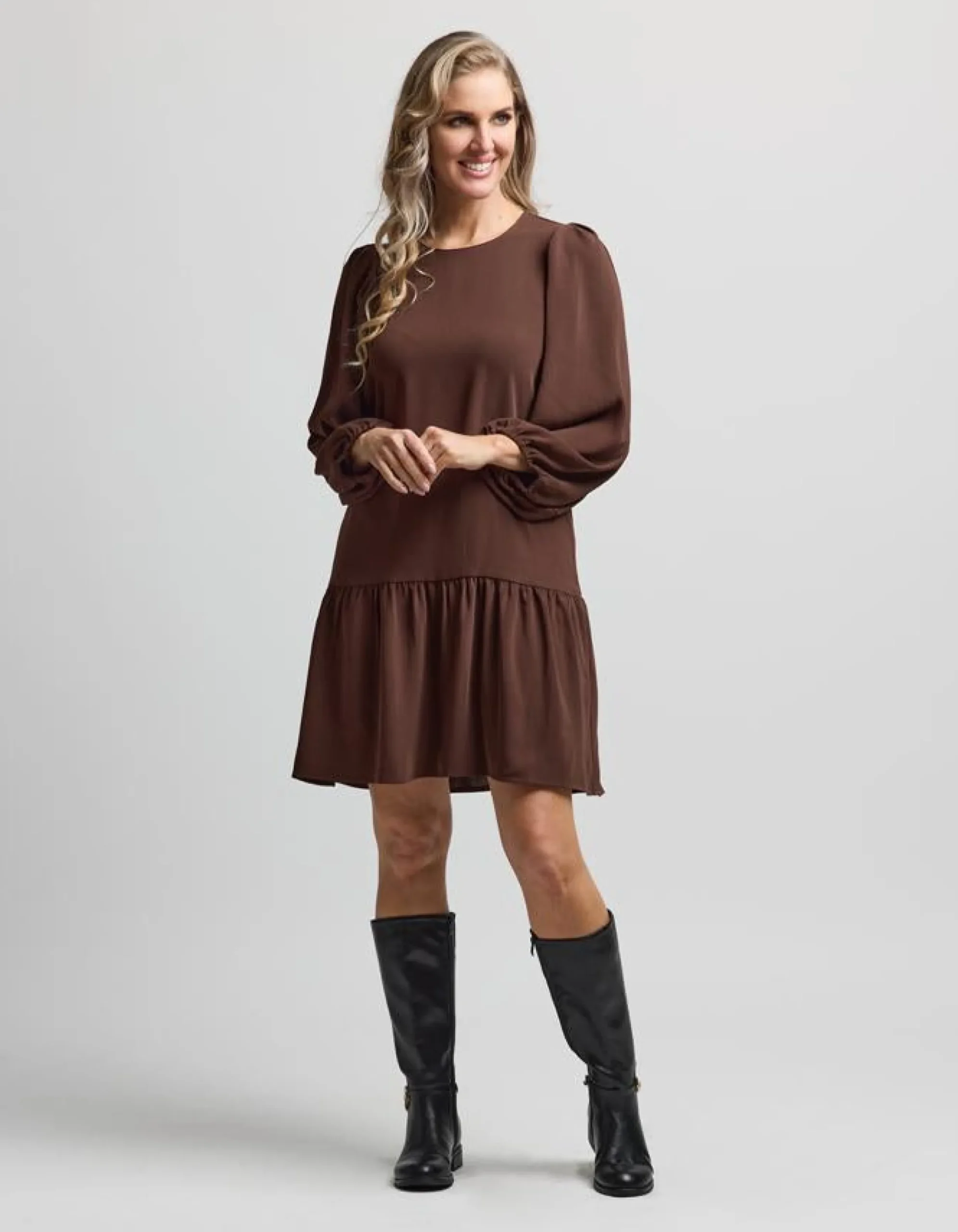 Tribeca Dress - Espresso