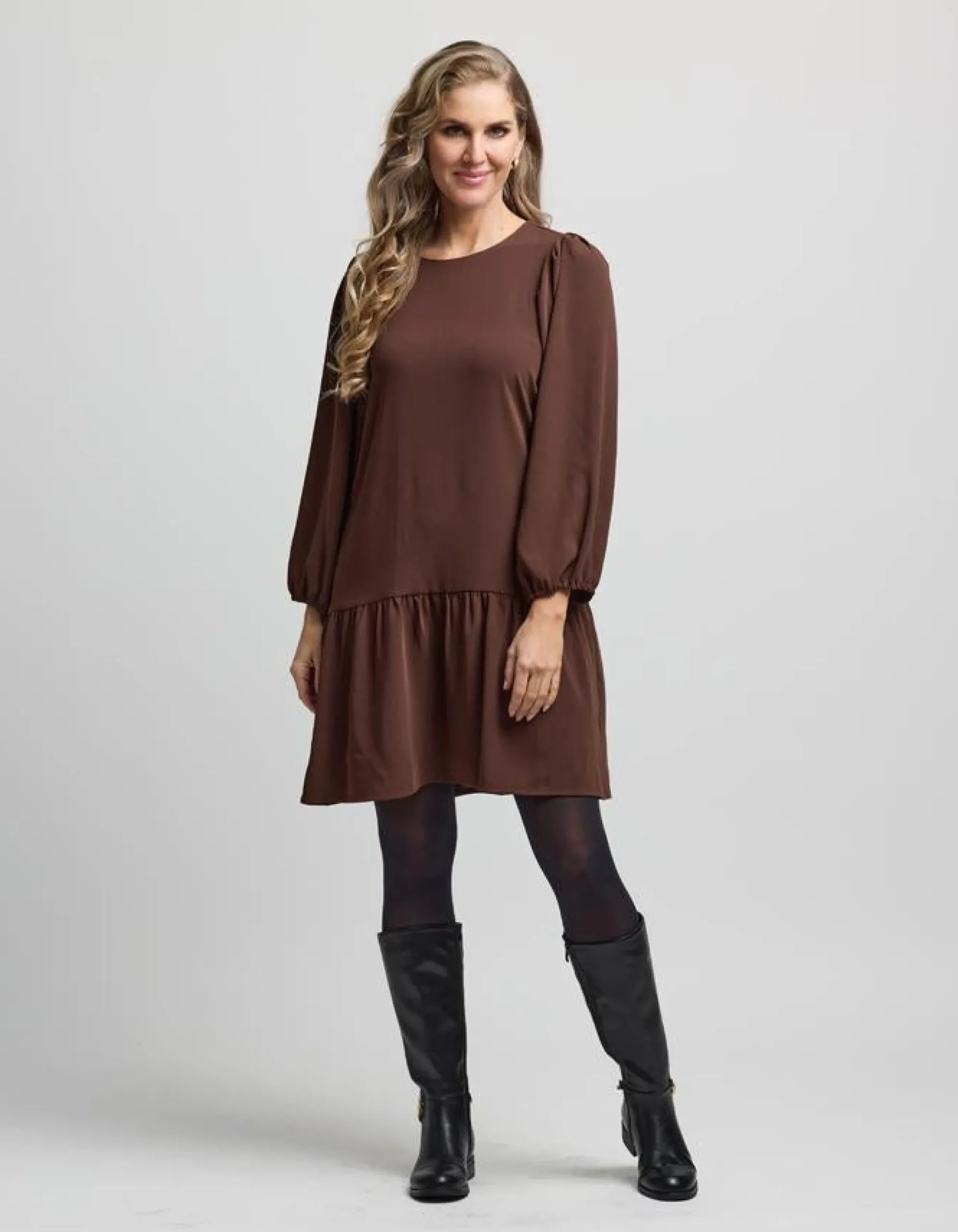Tribeca Dress - Espresso