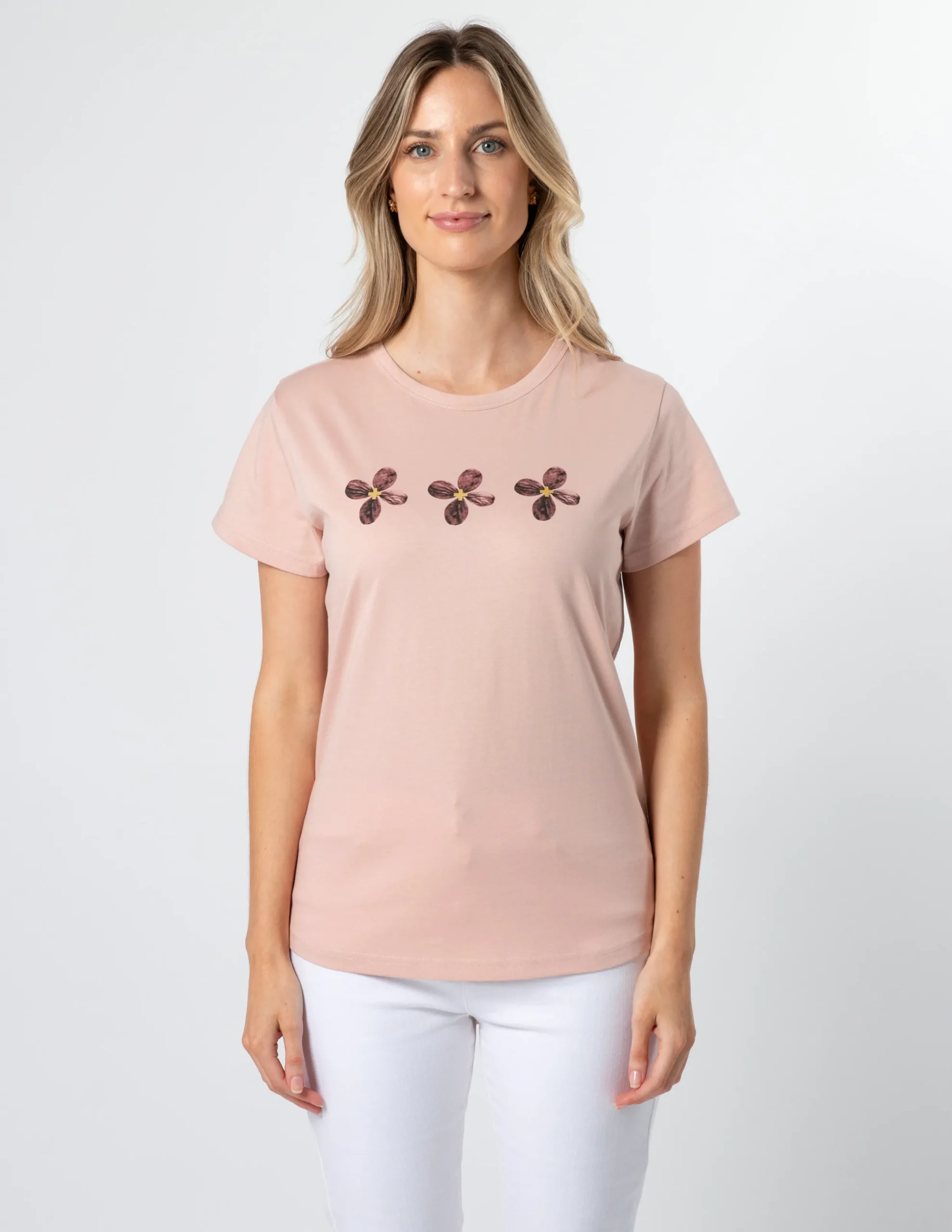 T-Shirt - Antique Rose Dried Hydrangeas