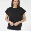 T-Shirt - Black Embroidery Logo