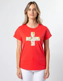 T-Shirt - Flame Garden Party Cross