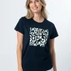T-Shirt - Navy Geo