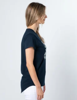 T-Shirt - Navy Geo