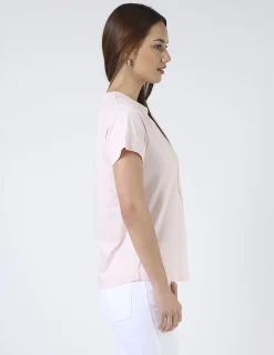 T-Shirt - Rose Pink Wild and Free Eagle
