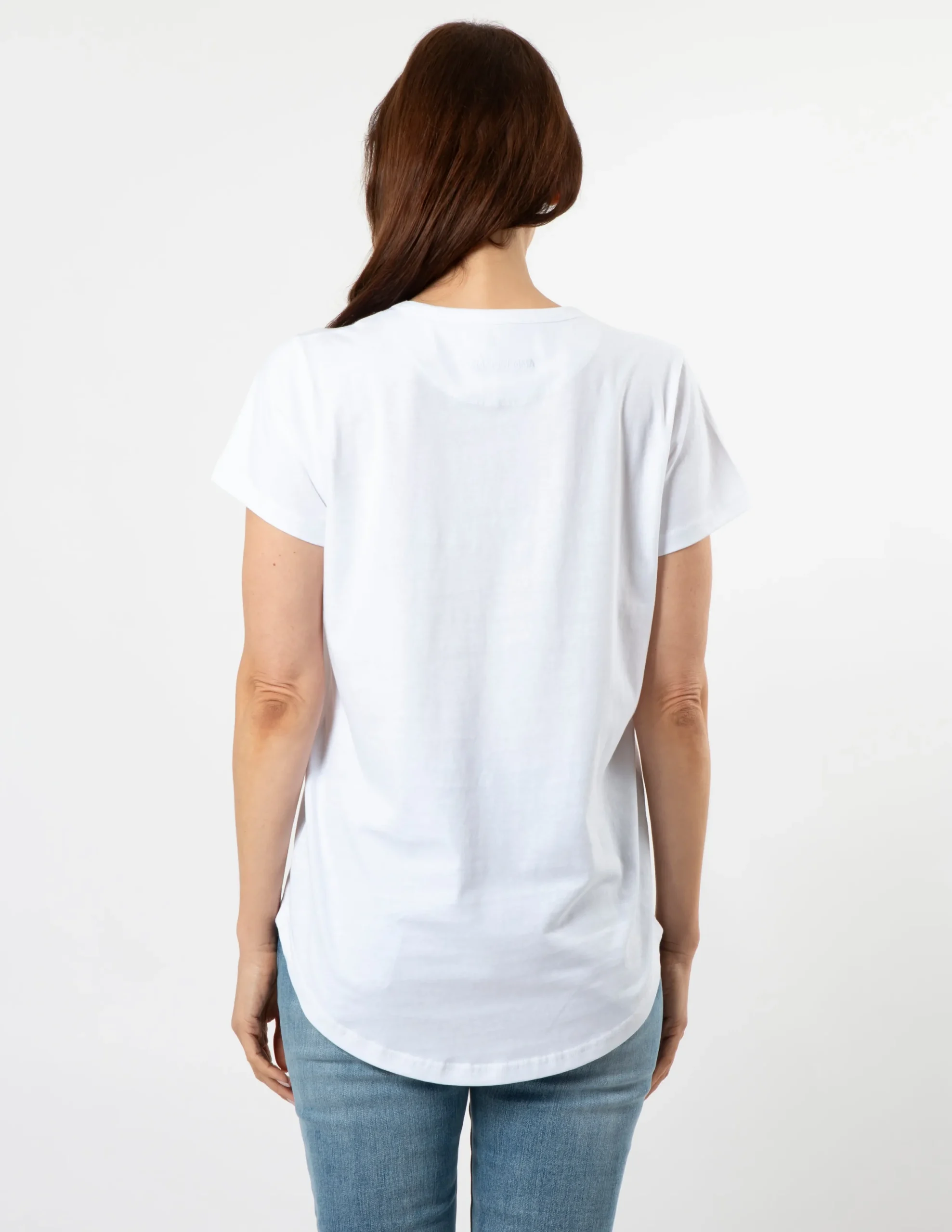 T-Shirt - White Paper Flowers Heart