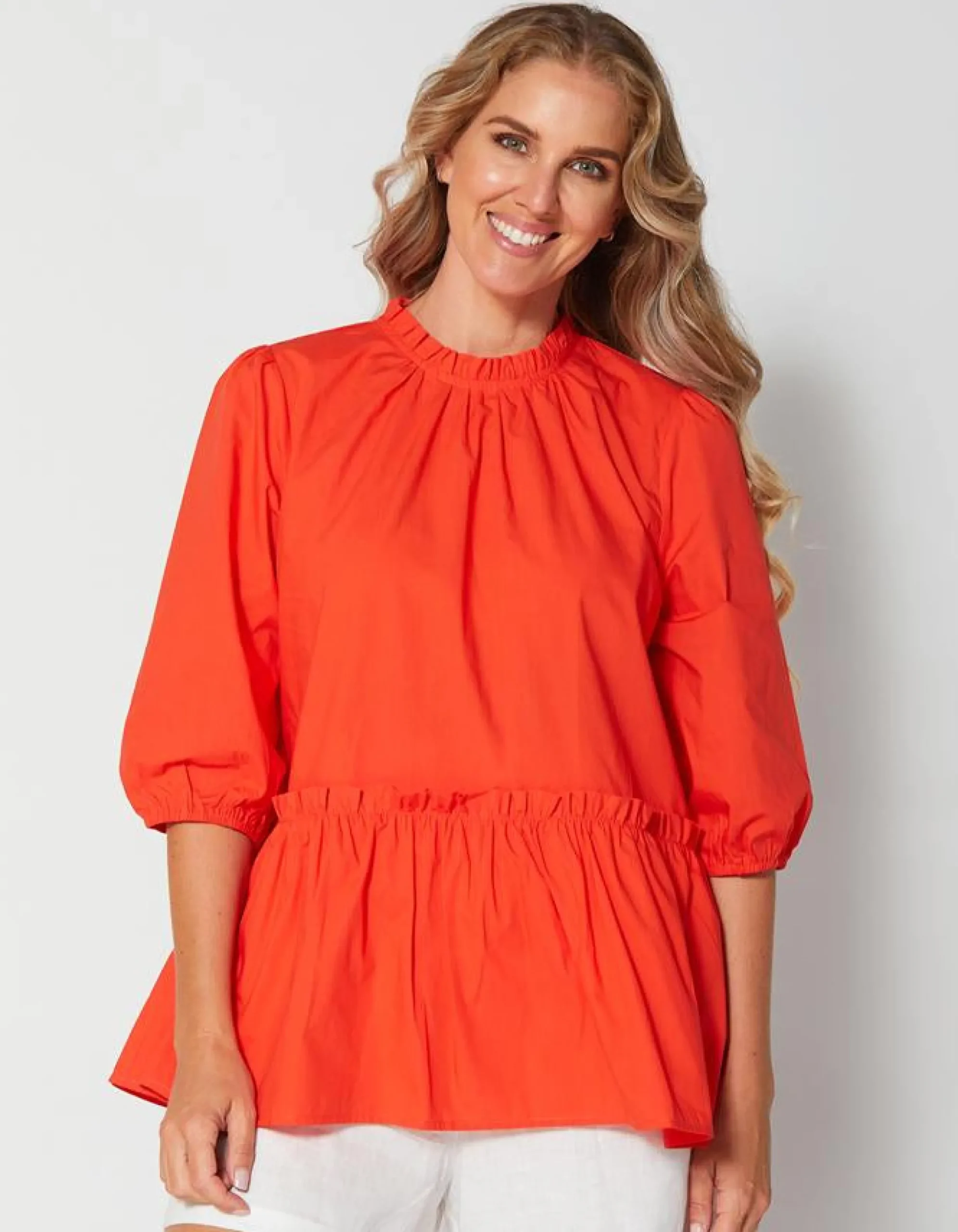 Tulia Top - Tomato