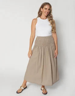 Tuva Skirt - Oat