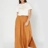 Venice Skirt - Dark Terracotta