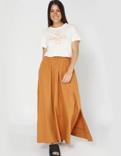 Venice Skirt - Dark Terracotta
