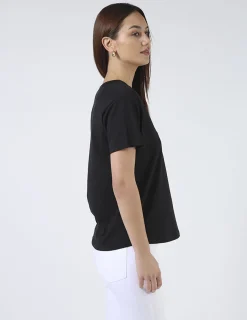 Villa Tee - Black Champagne and French Fries