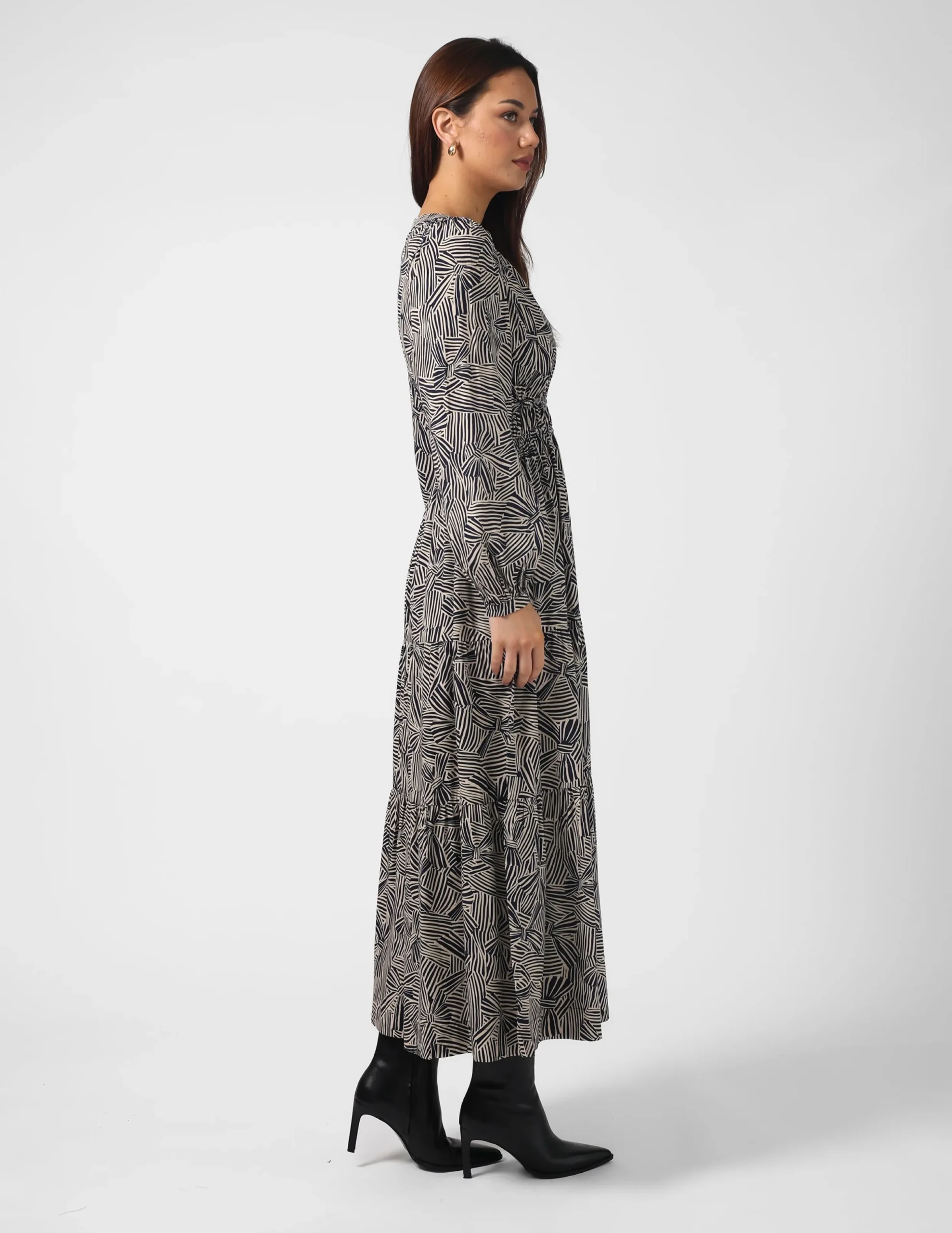 Vivienne Dress - Bow Tied Indigo