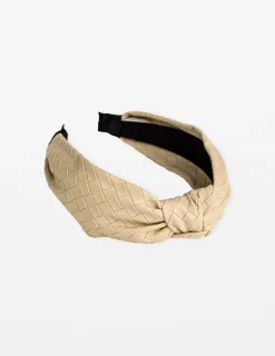 Weave Hairband - Lemon