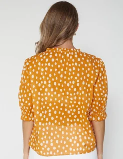 Willow Top - Peach Spot